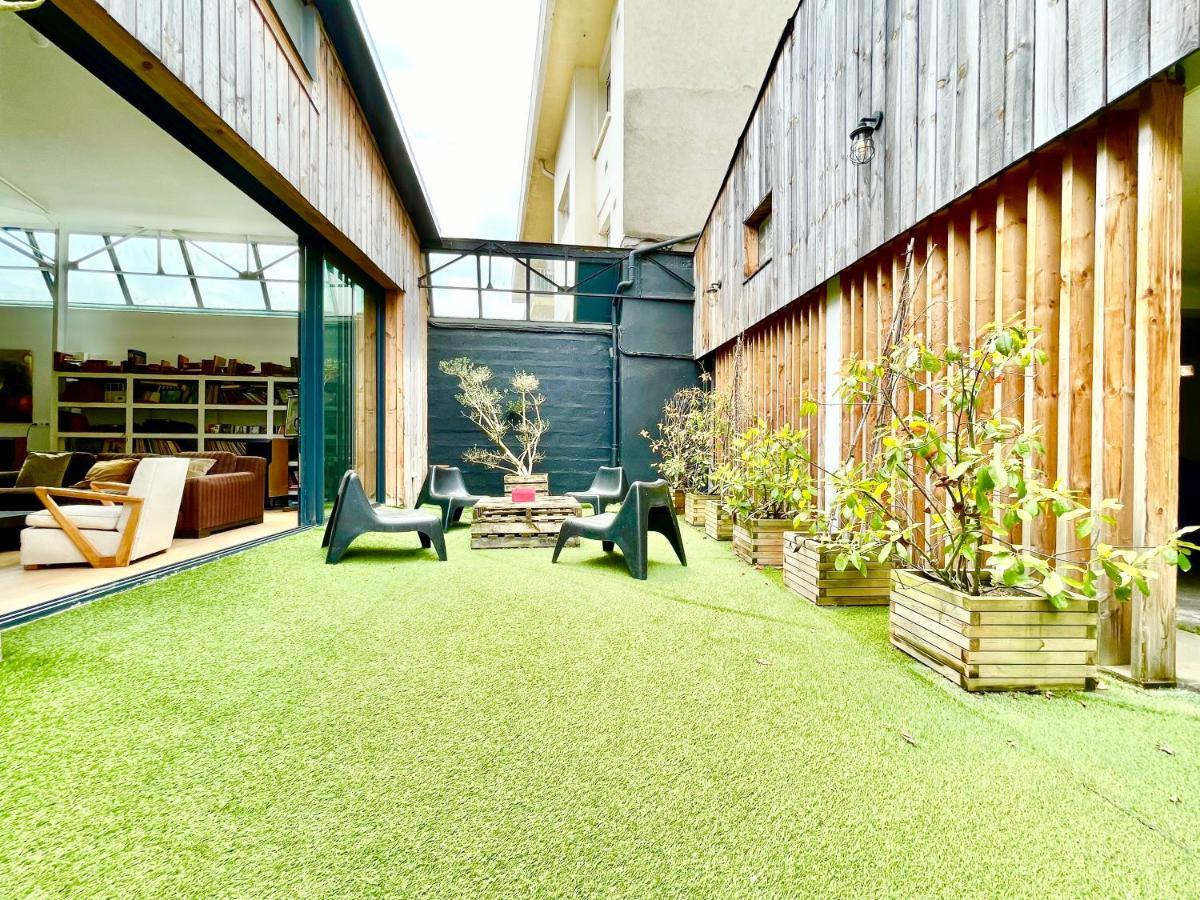 Villa Le Loft - Calme & Deco - Patio Intime - Salle De Cinema - Centre Ville วานส์ ภายนอก รูปภาพ