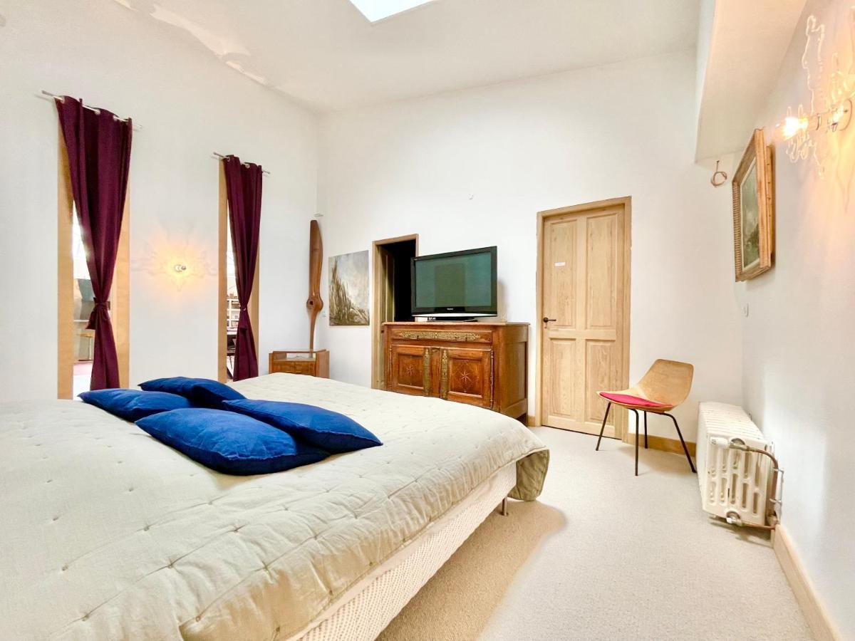 Villa Le Loft - Calme & Deco - Patio Intime - Salle De Cinema - Centre Ville วานส์ ภายนอก รูปภาพ
